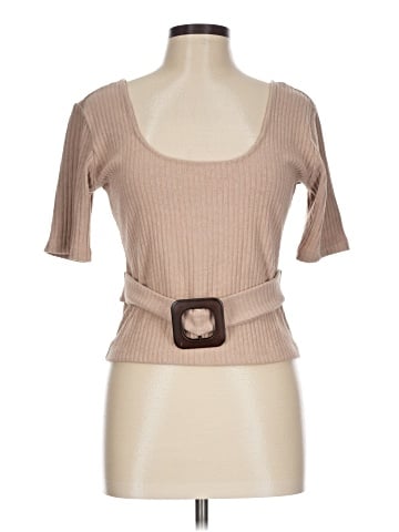Trafaluc by Zara Short Sleeve Top (view 1)