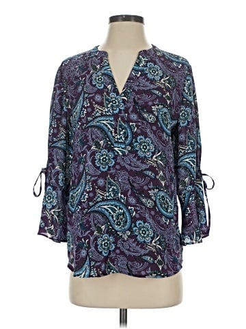 41Hawthorn 3/4 Sleeve Blouse (view 1)