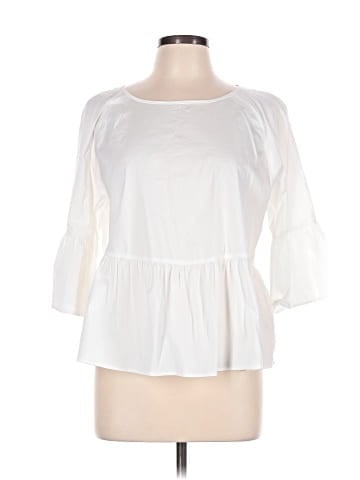 Lands' End 3/4 Sleeve Blouse (view 1)