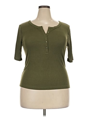 Worthington Short Sleeve Henley (view 1)