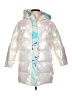 Emilio Pucci 100% Polyester Silver Snow Jacket Size 10 - photo 1