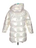Emilio Pucci 100% Polyester Silver Snow Jacket Size 10 - photo 2