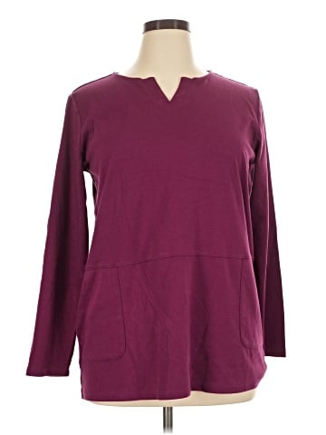 Lands' End 3/4 Sleeve T-Shirt (view 1)