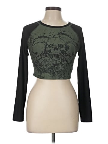 Romwe 3/4 Sleeve T-Shirt (view 1)