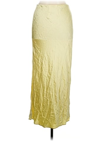 Madewell Satin Maxi Slip Skirt (view 2)