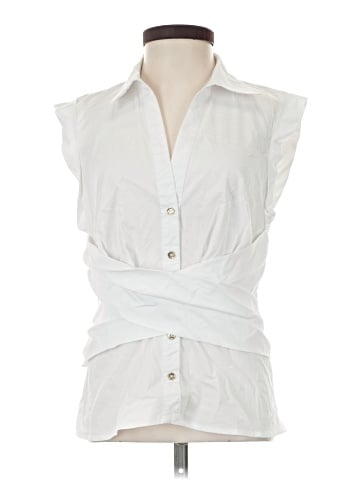 Guess Sleeveless Button-Down Shirt (view 1)