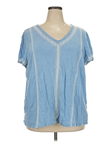 Natural Reflections Short Sleeve Blouse (view 1)