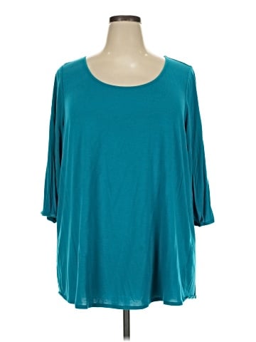 Lands' End 3/4 Sleeve T-Shirt (view 1)