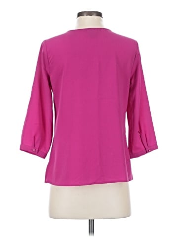 Lands' End 3/4 Sleeve Blouse (view 2)