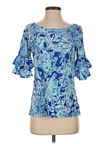 Lilly Pulitzer Short Sleeve Blouse (view 1)