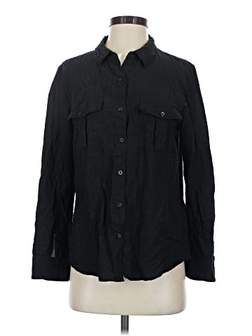 Calvin Klein Long Sleeve Button-Down Shirt (view 1)