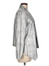 Bagatelle 100% Polyester Metallic Silver Kimono Size M - photo 4