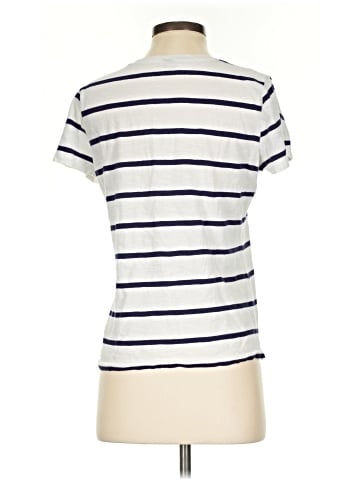 Madewell Whisper Cotton V-Neck Pocket Tee in Creston Stripe (view 2)