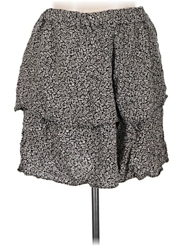 Madewell Pull-On Tier Mini Skirt in Tudor Floral (view 1)
