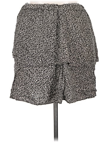 Madewell Pull-On Tier Mini Skirt in Tudor Floral (view 2)