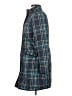 Talbots 100% Polyester Plaid Blue Coat Size XS - photo 5