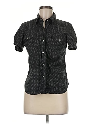 Agnes B. Short Sleeve Button-Down Shirt (view 1)