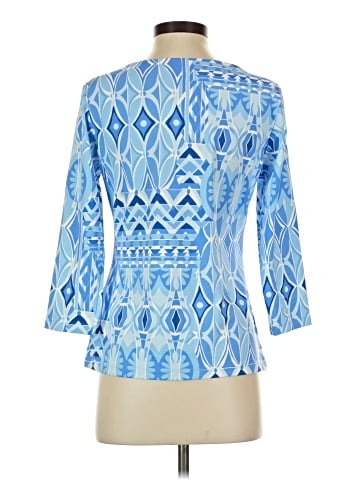 J. McLaughlin 3/4 Sleeve Blouse (view 2)
