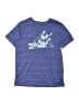 Adidas 100% Polyester Blue Active T-Shirt Size L (kids) - photo 1