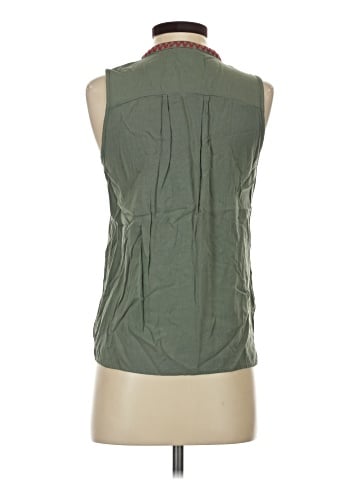 Blue Rain Sleeveless Blouse (view 2)