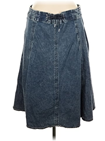 Lauren by Ralph Lauren Denim Skirt (view 1)