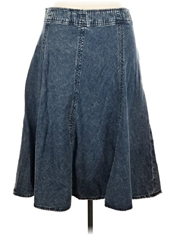 Lauren by Ralph Lauren Denim Skirt (view 2)