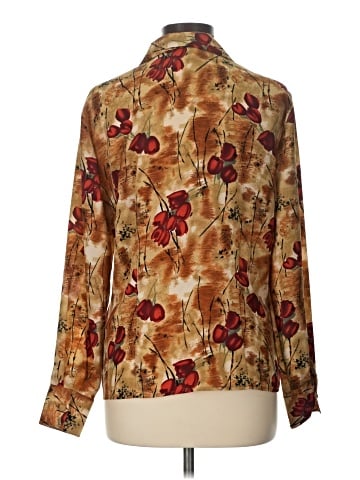 Christie & Jill Long Sleeve Blouse (view 2)
