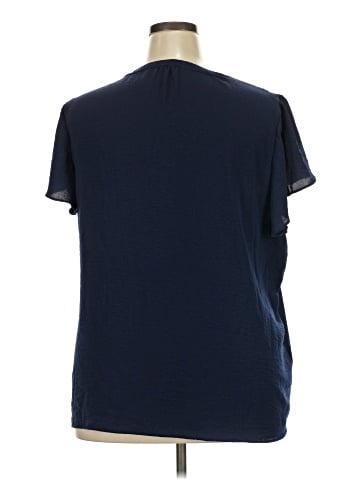 Maurices Short Sleeve Blouse (view 2)