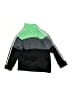 Adidas 100% Polyester Color Block Green Track Jacket Size 7 - photo 2