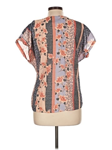 Bobeau Short Sleeve Blouse (view 2)