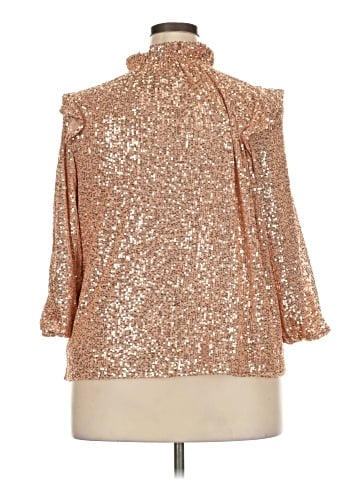 Crown & Ivy 3/4 Sleeve Blouse (view 2)