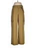 Express 100% Polyester Tan Cargo Pants Size 6 - photo 1