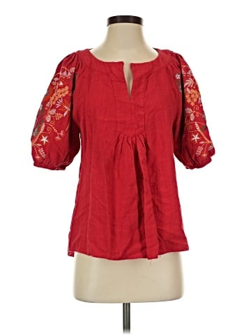 Umgee 3/4 Sleeve Blouse (view 1)