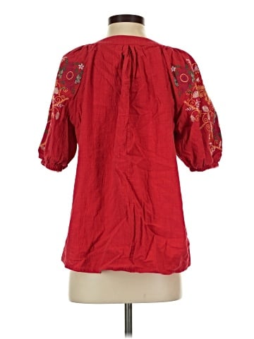 Umgee 3/4 Sleeve Blouse (view 2)