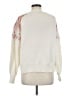 Caslon Chevron-herringbone Ivory Pullover Sweater Size M - photo 2