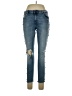 Zara Basic Hearts Blue Jeans Size 2 - photo 1