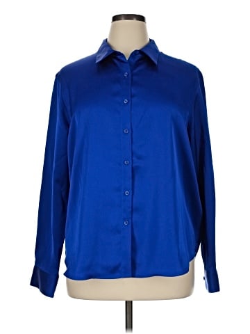 Calvin Klein Long Sleeve Blouse (view 1)