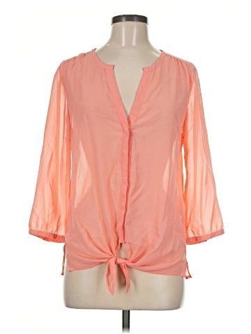Maurices 3/4 Sleeve Blouse (view 1)