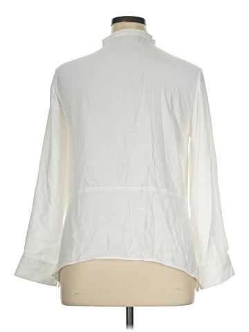 Zara Basic Long Sleeve Blouse (view 2)