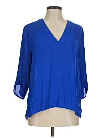 Express Outlet 3/4 Sleeve Blouse (view 1)