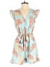 Cupshe Tropical Blue Romper Size S - photo 1
