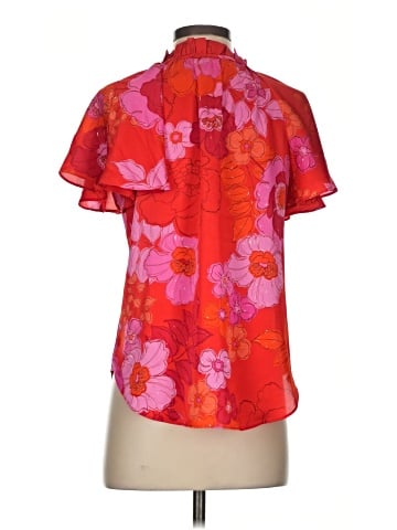 Trina Turk Short Sleeve Blouse (view 2)