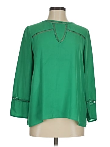 Collective Concepts 3/4 Sleeve Blouse (view 1)