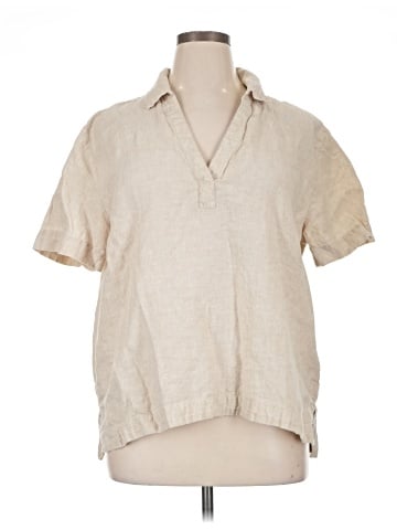 Ann Taylor LOFT Short Sleeve Blouse (view 1)