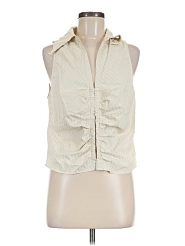 MNG Sleeveless Blouse (view 1)