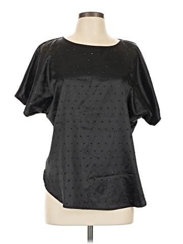 Anne Klein Short Sleeve Blouse (view 1)