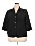 TanJay 100% Polyester Black Blazer Size 18 - photo 1