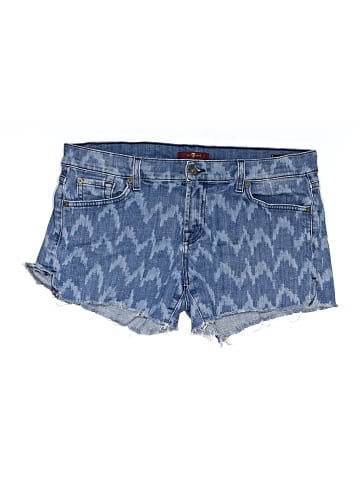 7 For All Mankind Denim Shorts (view 1)