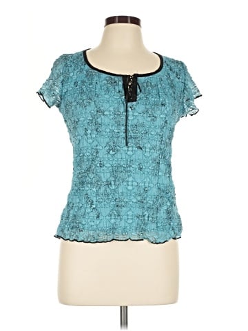 DressBarn Short Sleeve Blouse (view 1)