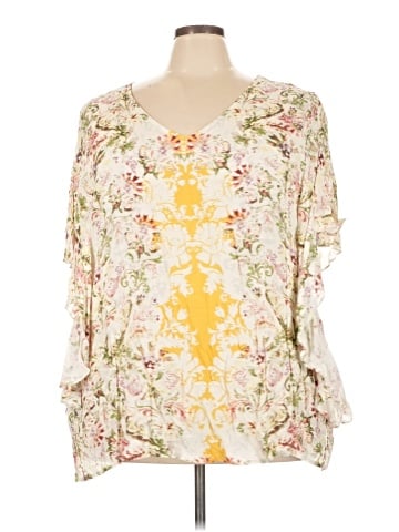 Chelsea & Theodore 3/4 Sleeve Blouse (view 1)